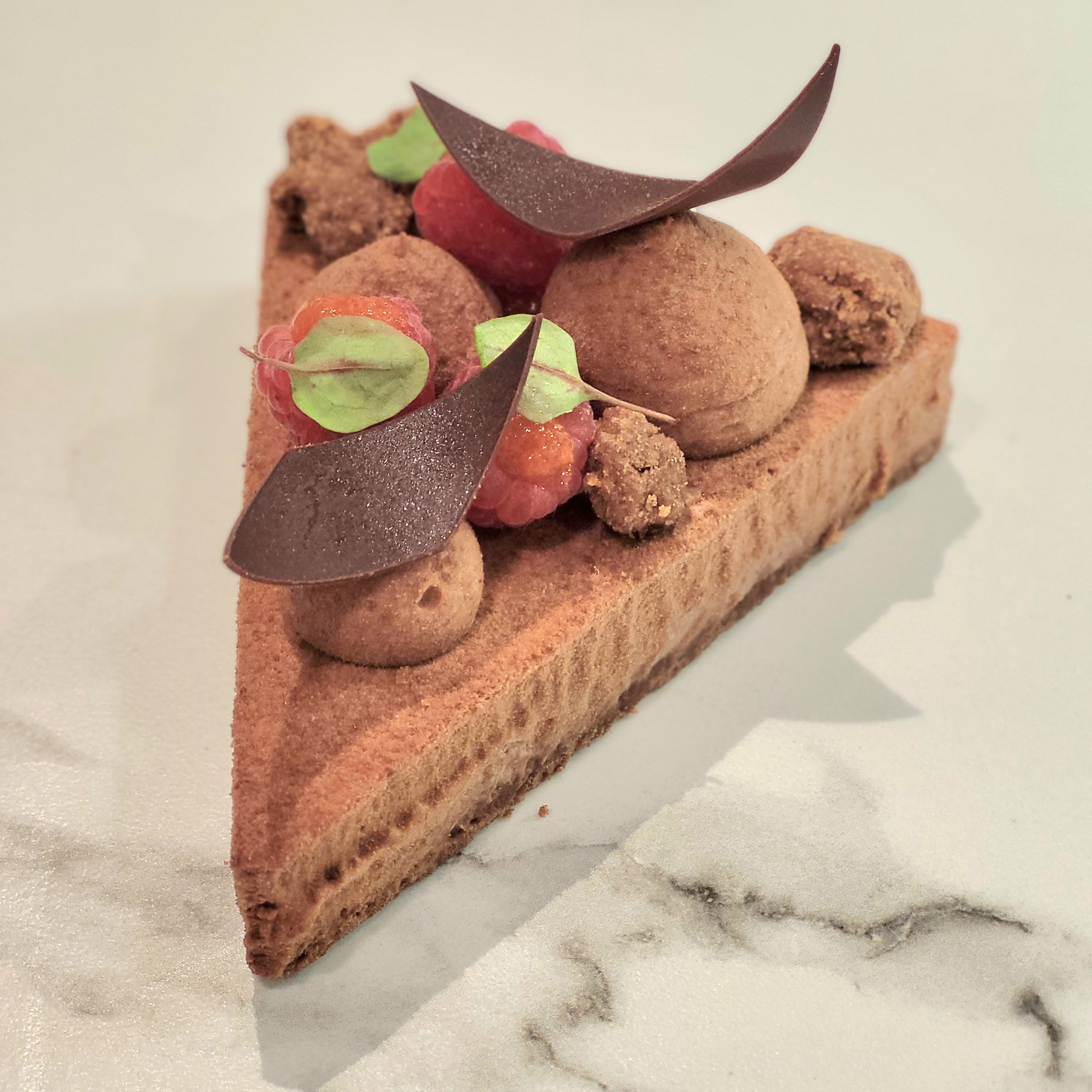 mozaïk chocolat framboise poivron