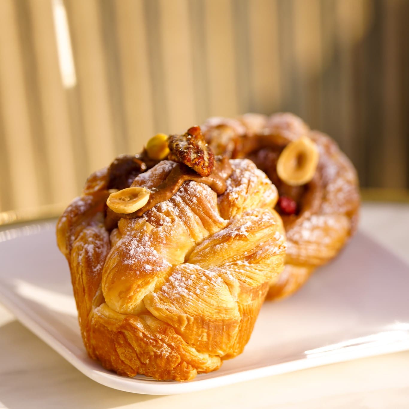 brioche feuilletée praliné