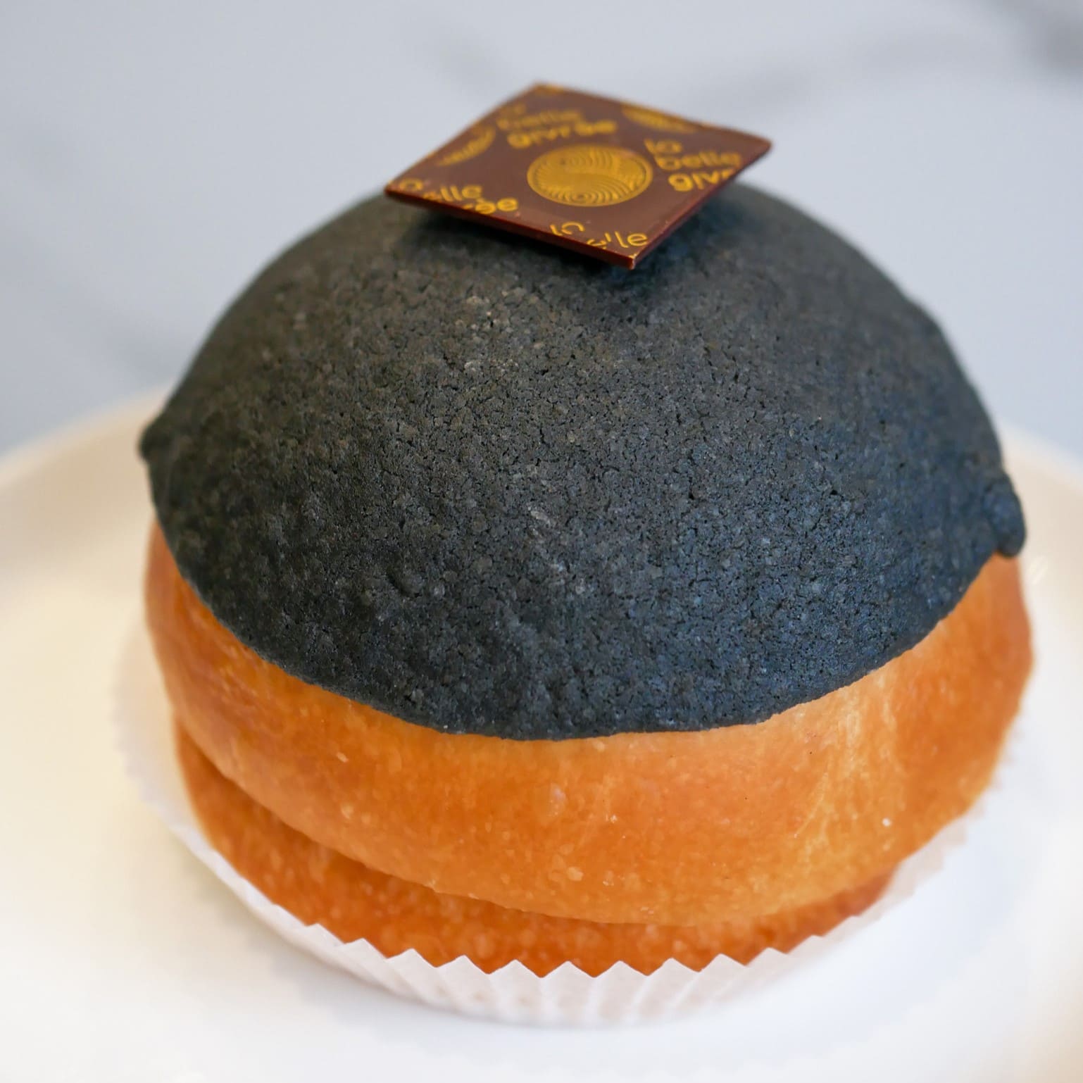brioche crémeux sésame noir
