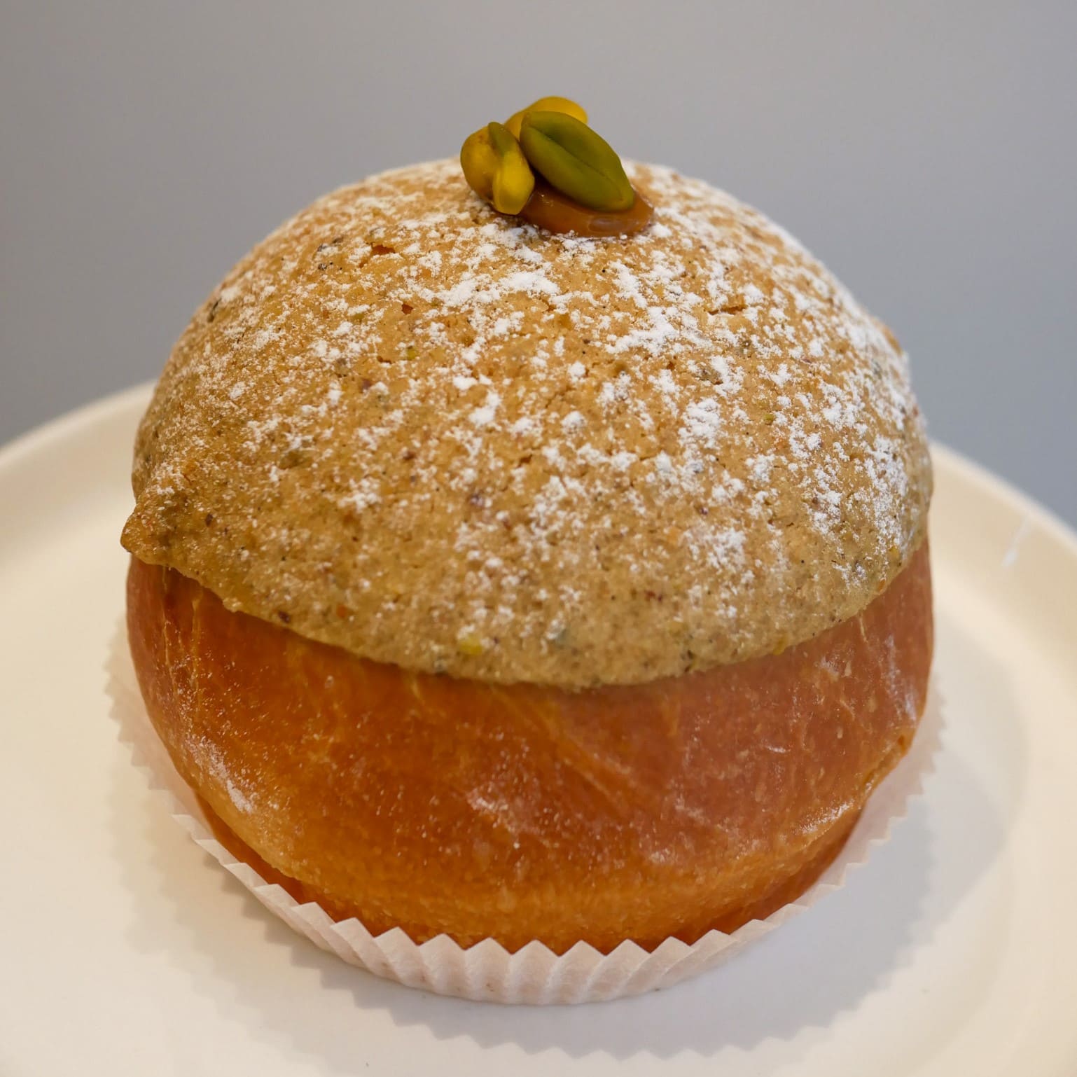 brioche crémeux pistache