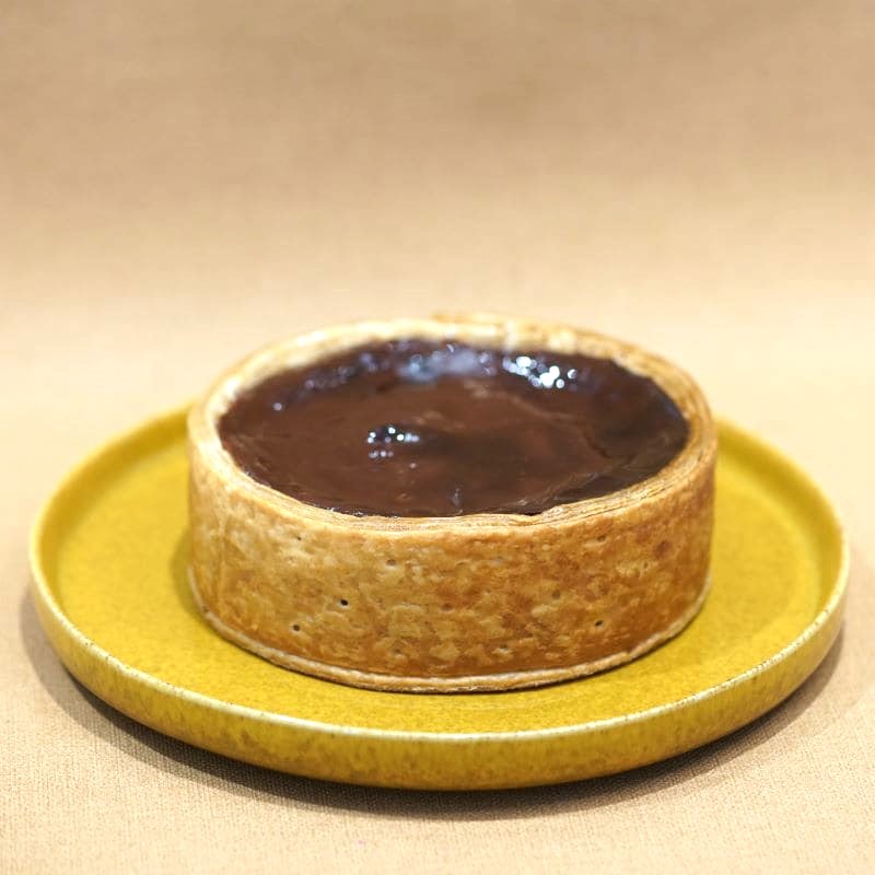 flan chocolat